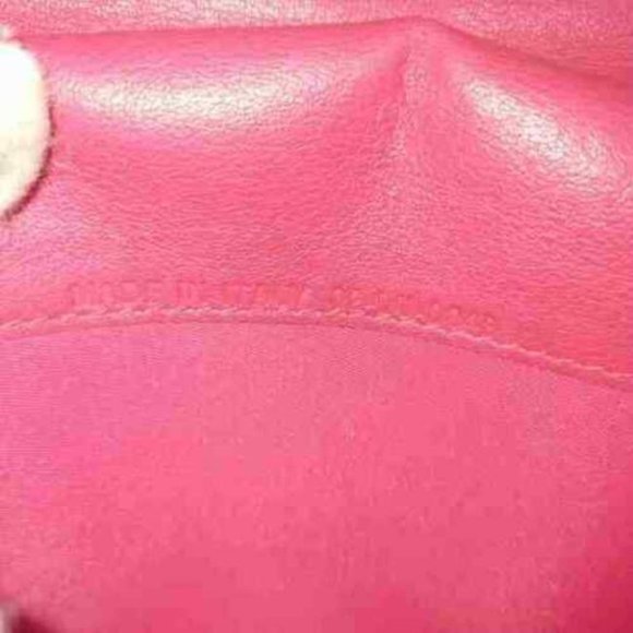 DIOR Trotter Print Red Embossed Patent Clutch - Picture 6 of 8